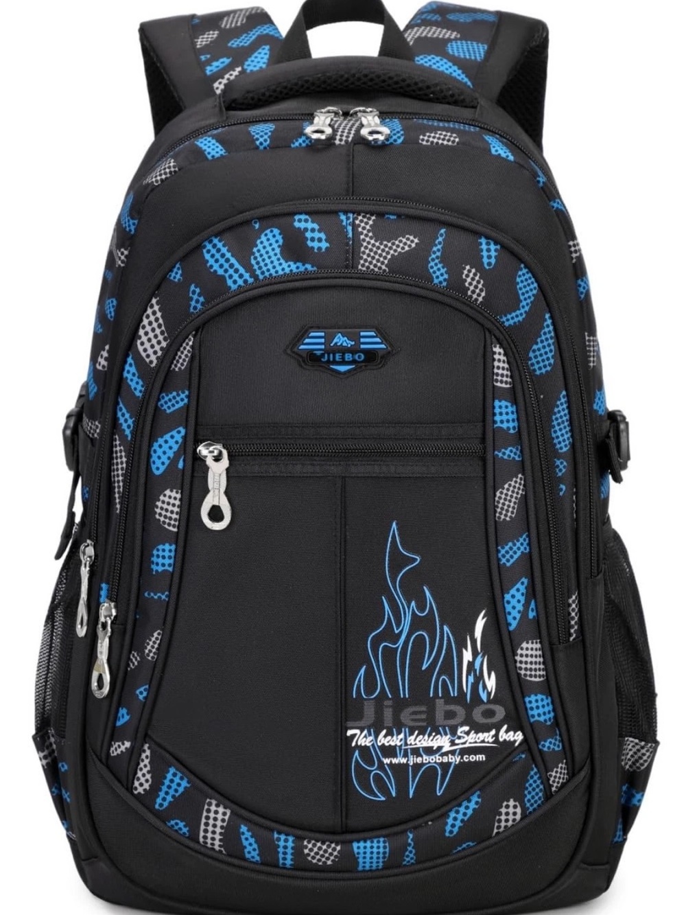 Babun CBlue 18 Inch Backpacks Boys Elementary Middle School Bags Kids Heavy Duty